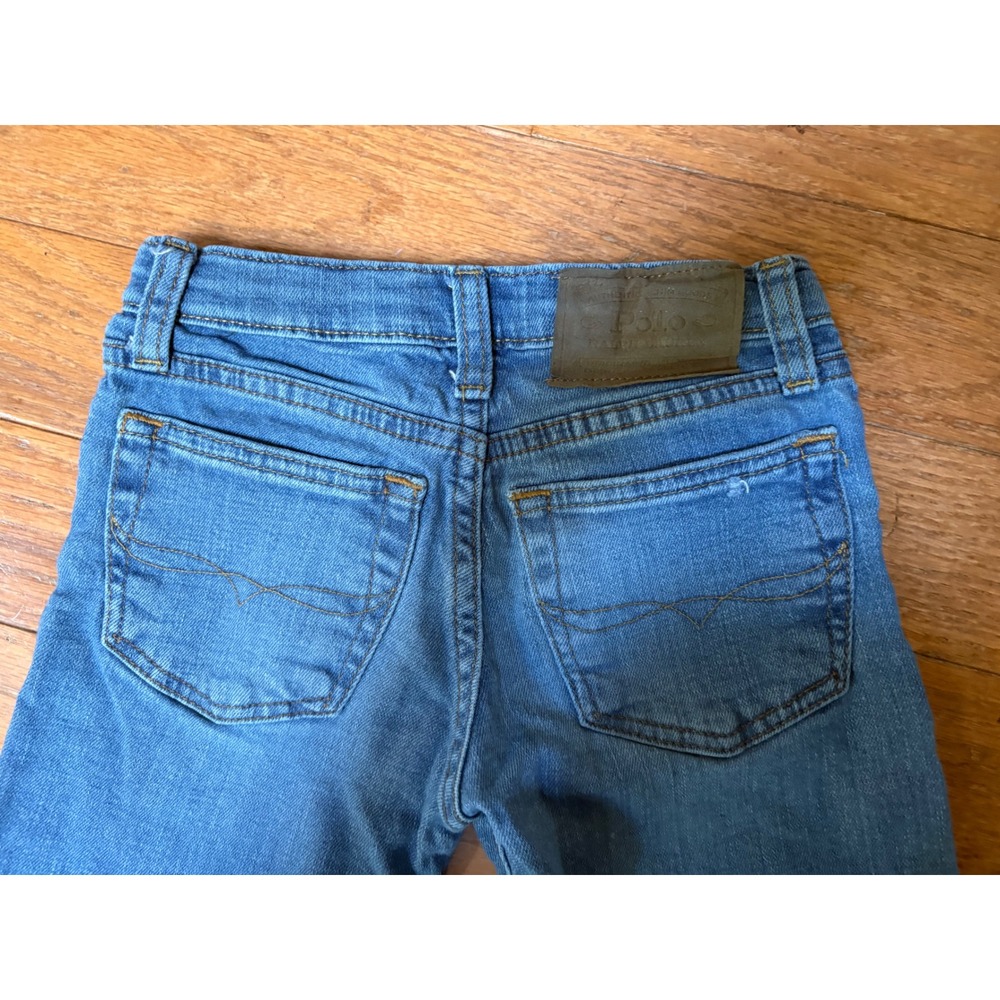 Polo Ralph Lauren Boys Size 5 Lot Jeans Seersucker Shirt T-Shirt Quarter Zip - Picture 10 of 11